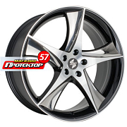 Диск 9.5x21 5x112 ET55 D73.06 Eta Beta JOFIEL/X Black Shiny Polish