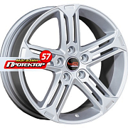 Диск 7.5x17 5x112 ET55 D65 Replica LA VW40 Sil