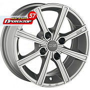 Диск 7x16 4x108 ET16 D75 OZ Racing Lounge 8 Metal Silver Diamond Cut