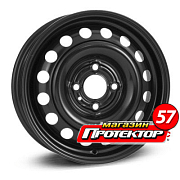 Диск 5.5x15 4x100 ET45 D60.1 Kronprinz NI 515008 Черный