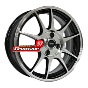 Диск 6x14 4x100 ET35 D67.1 Megami MGM-5 BFP