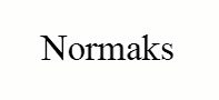 Normaks