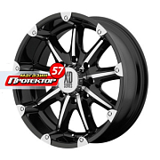 Диск 9x18 6x139.7 ET18 D106.25 XD Series XD779 Black/Machined