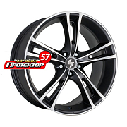 Диск 8x18 5x105 ET40 D78.1 Eta Beta ROCHEL Black Matt Polish