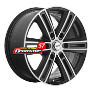 Диск 7.5x17 6x139.7 ET25 D106.1 X-trike X-124 BKM/FP