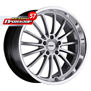 Диск 8x18 5x114.3 ET40 D76 TSW Zolder Hyper Silver Mirror Cut Lip