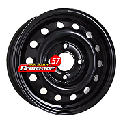 Диск 6.5x16 4x100 ET50 D54.1 ТЗСК Kia Rio/Huyndai Solaris чёрный