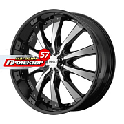 Диск 9.5x22 6x135 ET38 D106.25 Helo HE875 Black/Chrome