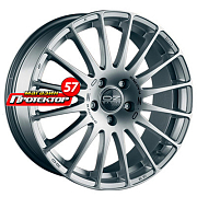 Диск 6.5x15 4x108 ET25 D65 OZ Racing Superturismo GT Race Silver + Black Lettering