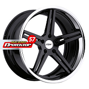 Диск 8x19 5x114.3 ET35 D76 TSW Mirabeau Gloss Black Mirror Lip