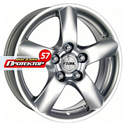 Диск 6.5x15 4x100 ET38 D63.3 Rial Oslo Polar Silver