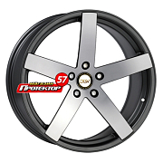 Диск 9x20 5x108 ET35 D78 DLW UROS White Black Face Shine