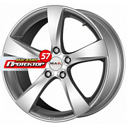 Диск 7x17 5x114.3 ET55 D64.1 MAK Tornado Hyper Silver
