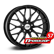 Диск 8.5x19 5x120 ET25 D72.6 AEZ Antigua dark Black