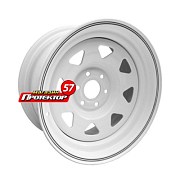 Диск 8x16 6x114.3 D66.1 4x4sport Штамп NISSAN Navara Белый
