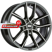 Диск 9.5x20 5x120 ET42 D82 BBS XA0402 Black + Diamond Cut