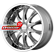 Диск 9.5x22 5x150 ET35 D110 Diamo DI30 Chrome