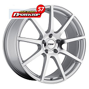 Диск 9x18 5x114.3 ET63 D76 TSW Interlagos Silver Mirror Cut Face