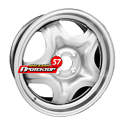 Диск 6.5x16 4x100 ET50 D54.1 ТЗСК Kia Rio/Huyndai Solaris Серебристый