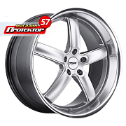 Диск 8x17 5x114.3 ET40 D76 TSW Stowe Hyper Silver Mirror Cut Lip