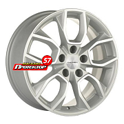 Диск 7x17 5x114.3 ET48.5 D67.1 Khomen Wheels U-Spoke 713 F-Silver-FP
