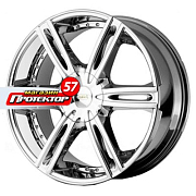 Диск 9.5x22 5x114.3 ET38 D74.1 Diamo DI39 White/PVD