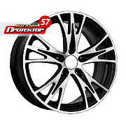 Диск 7x16 5x105 ET38 D56.6 iFree Трейсер Блэк Джек