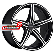 Диск 8.5x19 5x114.3 ET35 D72.62 MHT Foose Speed Black/Machined