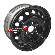 Диск 7x17 5x114.3 ET39 D60.1 Ganz Штамп Black