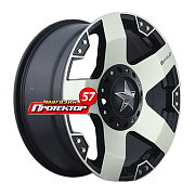 Диск 9x18 5x127 / 5x150 D87.1 Buffalo BW-775 Black Machined With Dark Tint