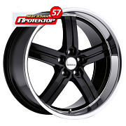 Диск 8x19 5x120 ET31 D60.1 Lumarai Morro Gloss Black Mirror Lip