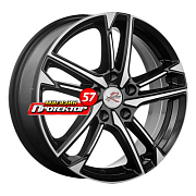 Диск 6.5x17 5x114.3 ET40 D64.1 X-trikeRST R197 BK/FP