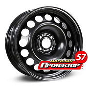 Диск 7.5x17 4x108 ET29 D65 KFZ 9943 Черный