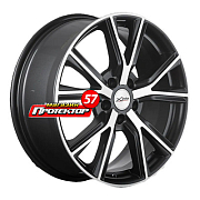 Диск 7.5x18 5x114.3 ET40 D66.1 X-trike X-122 BKM/FP
