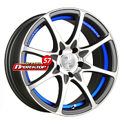 Диск 6.5x15 4x100 ET38 D67.1 Racing Wheels H-480 DDN-IBL F/P