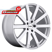 Диск 8x19 5x114.3 ET30 D76 TSW Brooklands Silver Mirror Cut Face