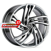 Диск 8x18 5x108 ET38 D75 OZ Racing Sardegna Crystal Titanium