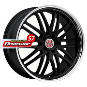 Диск 8x19 5x130 ET45 D71 Victor Le Mans Gloss Black Mirror Cut Lip