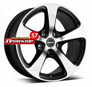 Диск 7x16 5x114.3 ET40 D72.5 BORBET CC Black Matt Polished