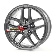 Диск 7.5x17 5x112 ET47 D57.1 BORBET XB Metal Grey