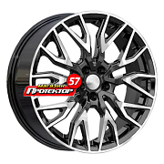 Диск Литой 7x18 PCD 5x114.3 ET45 D67.1 СКАД Эльба Алмаз