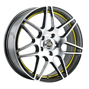 Диск 6x15 4x100 ET40 D60.1 Alcasta M28 BKFYSI
