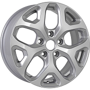 Диск 6.5x16 4x100 ET50 D60.1 KDW KD1637 Silver Painted