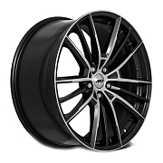 Диск 7.5x17 5x112 ET30 D66.6 AEZ Kaiman dark HBFP