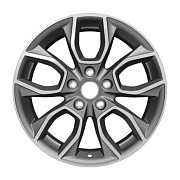 Диск 7x17 5x114.3 ET45 D67.1 Khomen Wheels U-Spoke 713 Gray