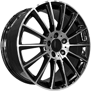 Диск Литой 8x18 PCD 5x112 ET35 D66.56 PDW 5459 Gloss Black Machine Face