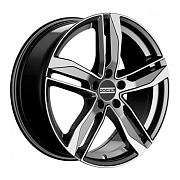 Диск 8x18 5x112 ET29 D66.5 Fondmetal Hexis Titan Gloss Machined
