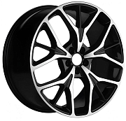 Диск Литой 8x20 PCD 5x114.3 ET45 D67.1 Khomen Wheels KHW2012 BLF