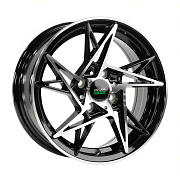 Диск 6x14 4x98 ET35 D58.6 Megami MGM-25 BKF