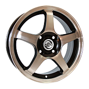 Диск 6x16 4x100 ET37 D60.1 Aero A1061 BFP